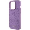 Guess GUHCP15LP4EPMU iPhone 15 Pro 6.1 fioletowy/light purple hardcase Leather 4G Stamped